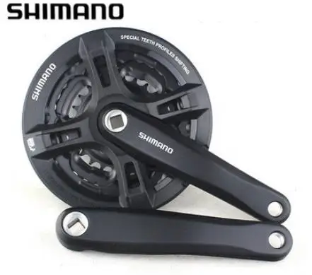 SHIMNAO FC M171 коленчатый набор 7S 8S MTB велосипедная цепь M171|Шатун и передняя звездочка