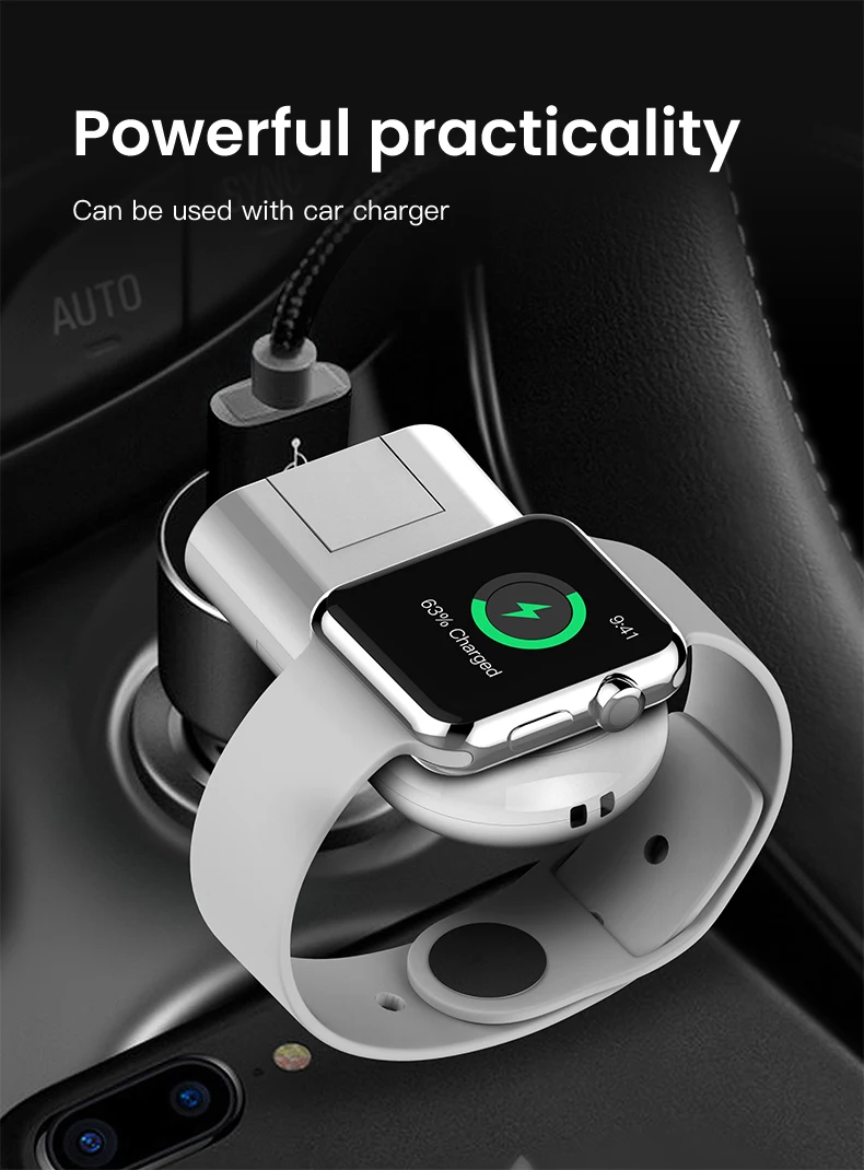 Ionct быстро Беспроводной часы Зарядное устройство для наручных часов iWatch серии 1/2/3/4 Магнитная Зарядка через usb Беспроводной для наручных часов Apple Watch, Зарядное устройство