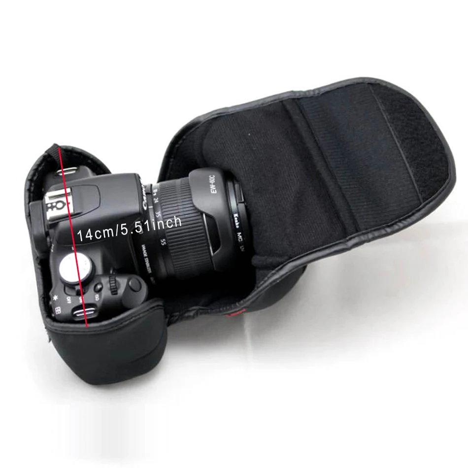 Чехол для камеры из мягкого неопрена сумка Canon EOS 5D2 5D3 5D4 5D 50D 55D 60D 7D 7D2 70D 77D 750D 1300D 1200D