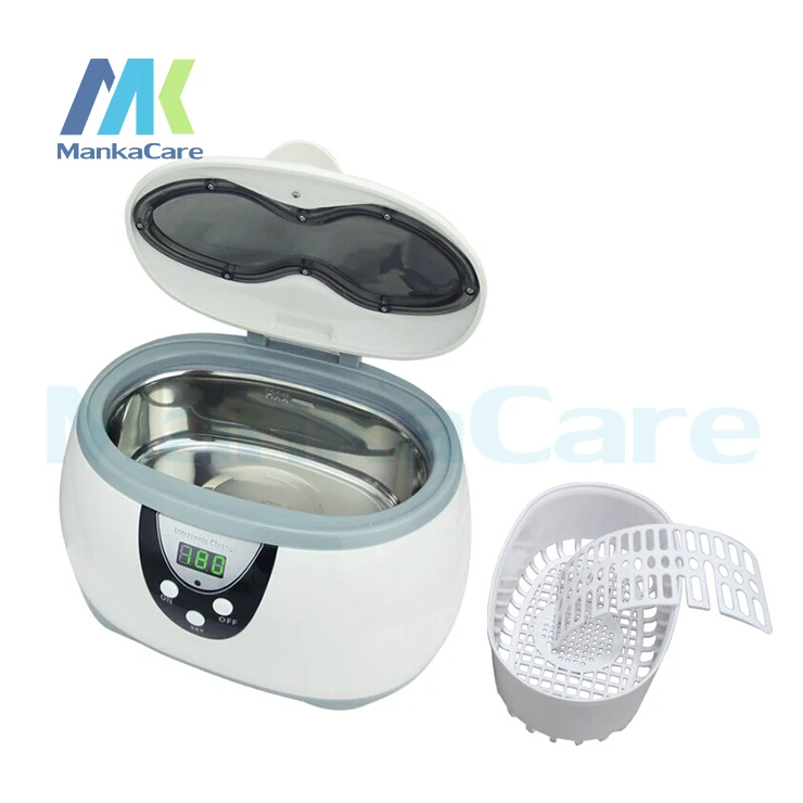 600ml mini ultrasonic cleaning machine Watch/Denture/Eyeglasses/Jewelry ultrasonic cleaner Big Discount