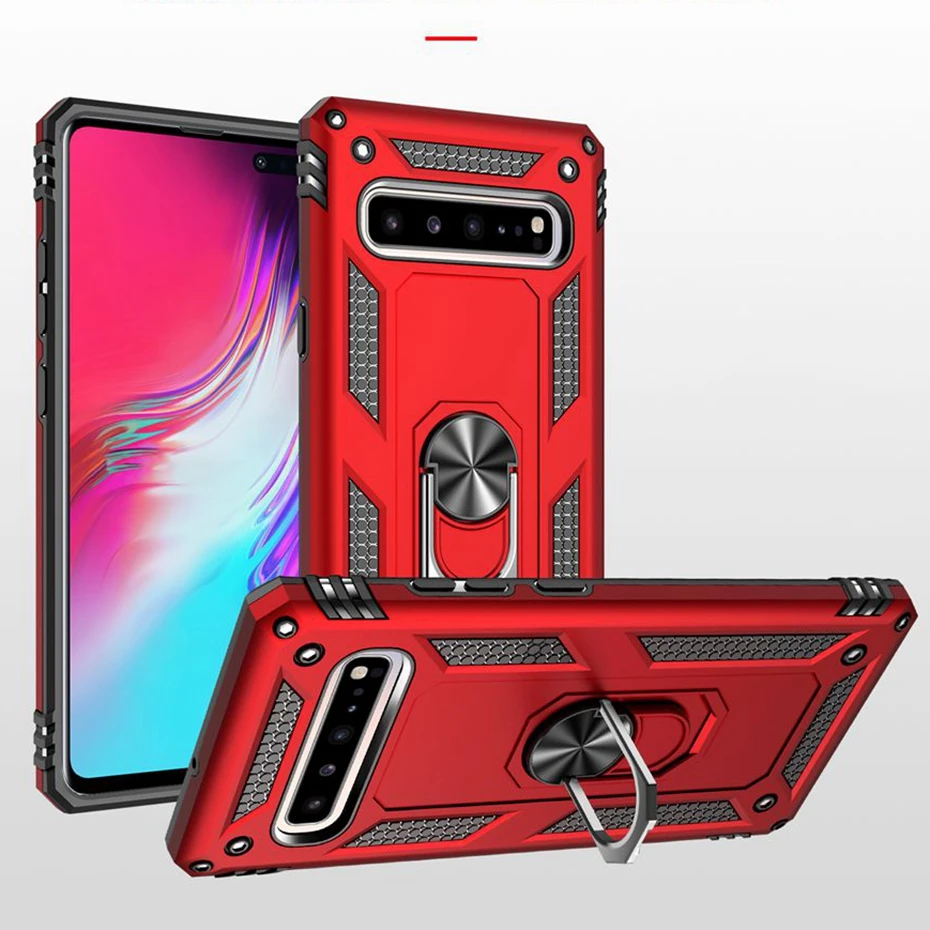 Роскошный бронированный ударопрочный чехол для Samsung S8 S9 S10 Plus S10E 5G Силиконовый