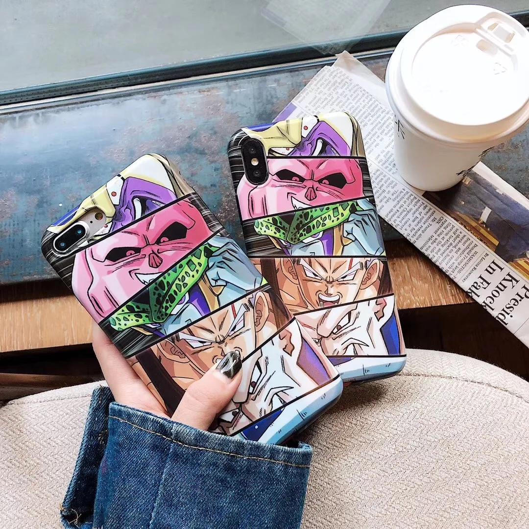 Dragon Ball GoKu Z GT Inverse Frieza Cel Buu чехол для телефона iphone 6 6s 7 8 plus x xs max xr мягкий силиконовый