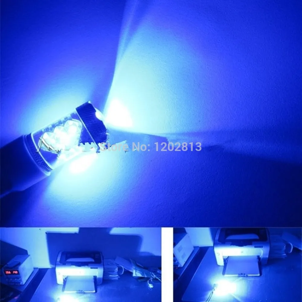 Free Shipping 2Pcs Car Auto H8 H11 CREE CHIP LED DRL Fog Light Bulbs Driving Lights Bulb - 10000K Deep Blue | Автомобили и