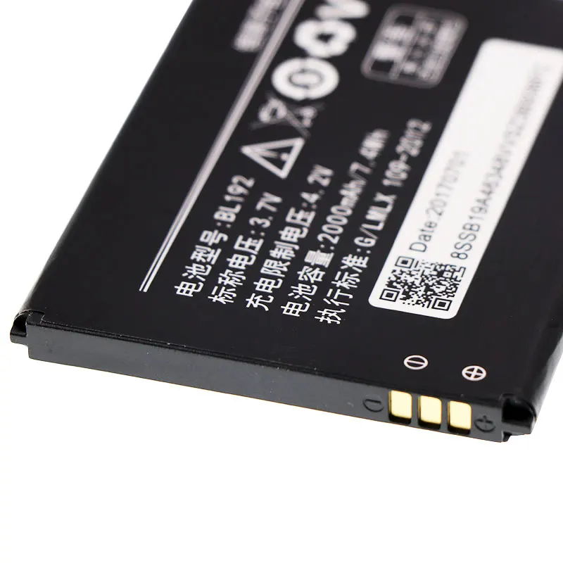 BL192 батарея для Lenovo A328 A328T A526 A750 A529 A560 A680 A590 A300 A388T A505E мА/ч. аккумулятор телефона 2000
