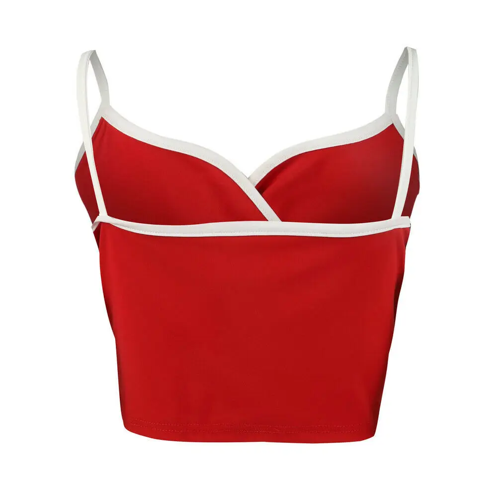 Женский спортивный костюм из 2 предметов короткий топ и шорты с V образным