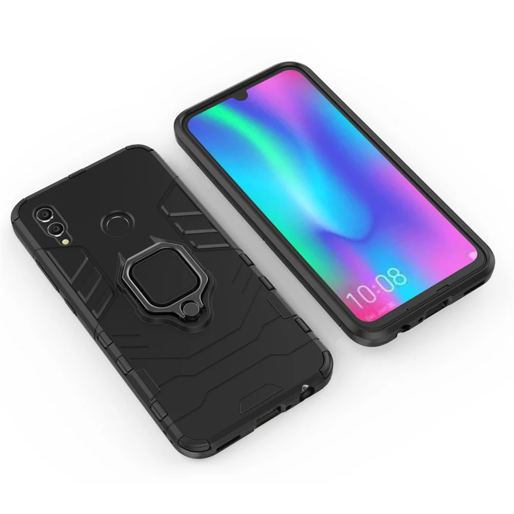 Роскошный бронированный держатель чехол для huawei Honor 10 Lite Y9 2019 полный