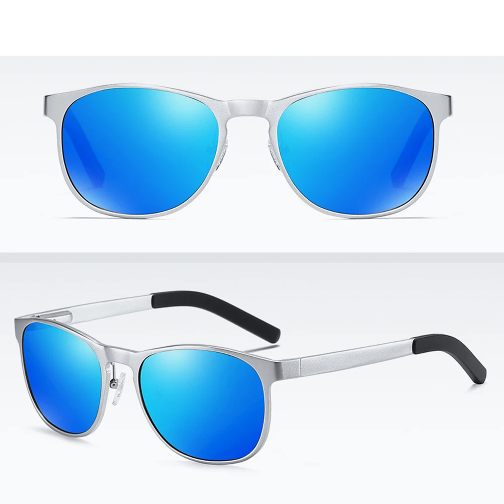 

2019 Limited High-end Al-mg Driver Sun Glasses Polarized Mirror Sunglasses Custom Made Myopia Minus Prescription Lens -1 To -6