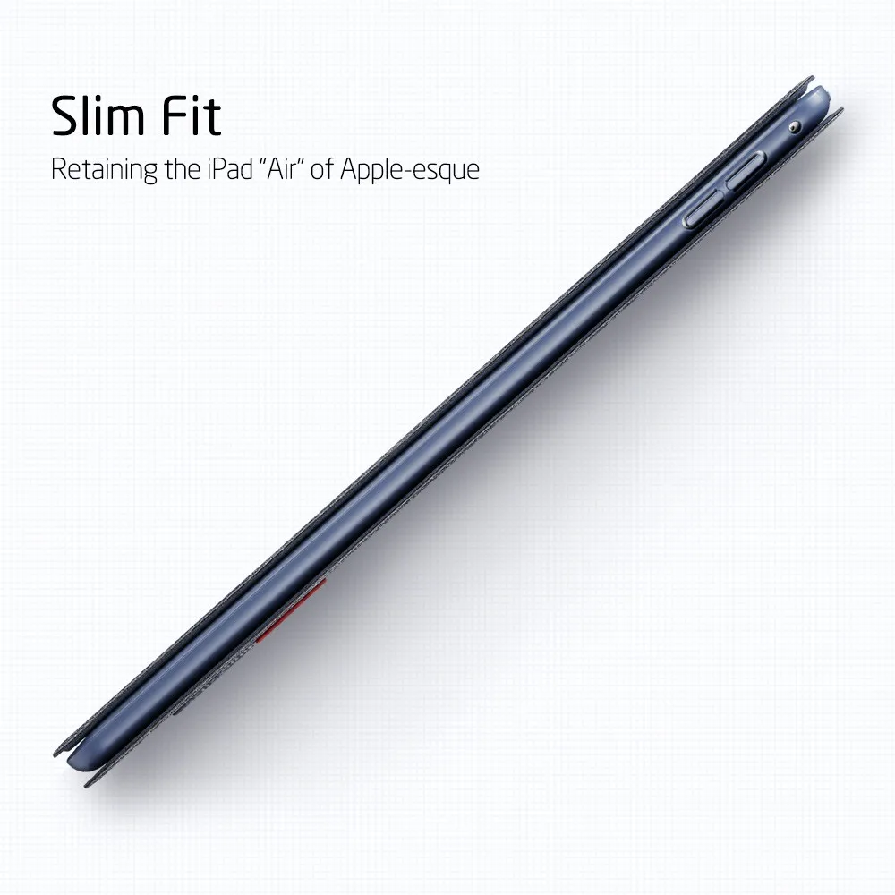 ESR Чехол для iPad Air 2 из искусственной кожи Smart Folio Stand функция автоматического сна Функция бизнес защитный чехол для iPad Air2