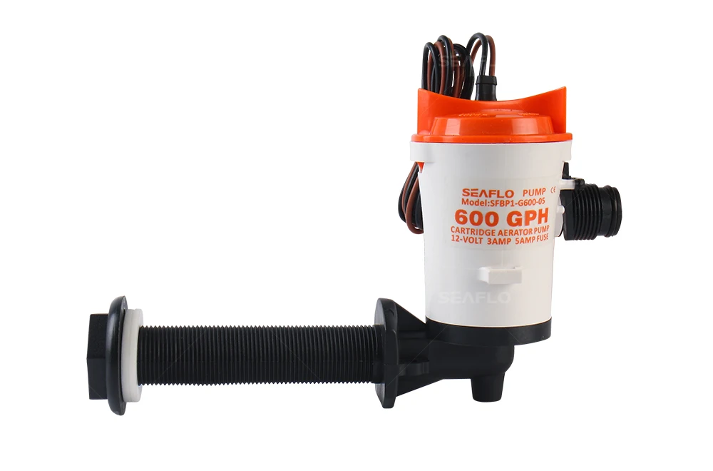 

Marine Boat Yacht RV Caravan05 Series 12V 600GPH Seaflo Baitwell/ Livewell Pump