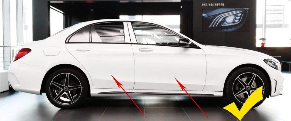 Для Mercedes benz W205 W176 mercedes w205 amg W117 Mercedes CLA W117/amg mercedes CLUSE A W176 c Класс аксессуары w205 A w177