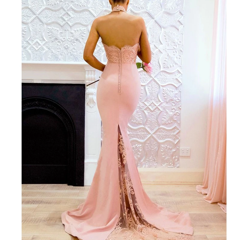 Сексуальное летнее платье с открытой спиной 2018 женское облегающее без рукавов