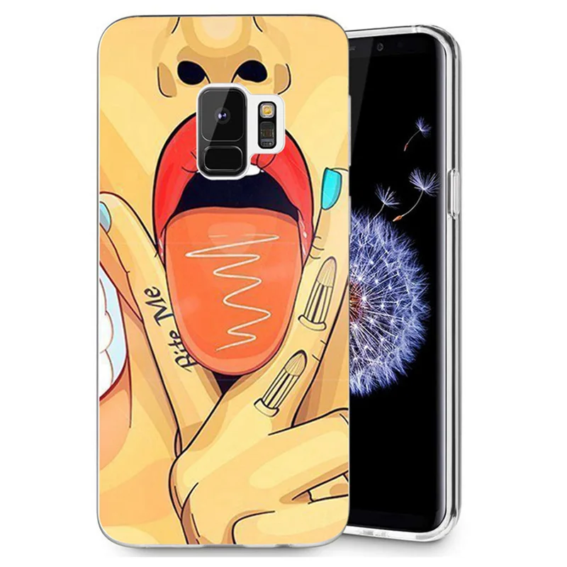 Для samsung Galaxy S3 S9 S9Plus S8 плюс S7 edge Note 8 красочный чехол из ТПУ Мягкий звездного неба