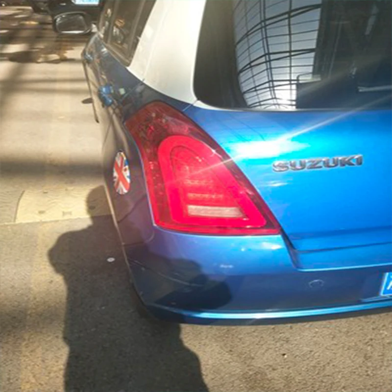 2 шт. стайлинга автомобилей чехол для Suzuki Swift задних сигнальных огней 2004 2017