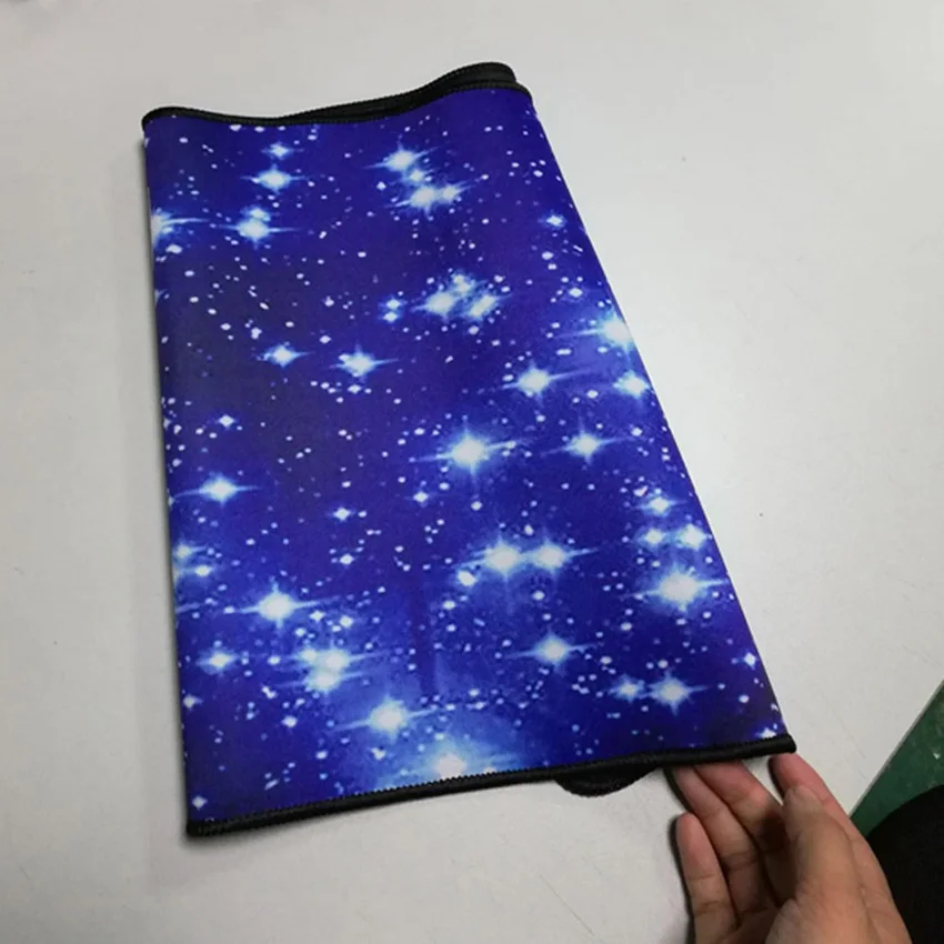 Игровой коврик для мыши с изображением звездного неба игровой клавиатуры