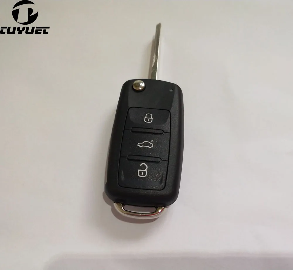 Складной чехол для ключа 202AD с 3 кнопками Skoda Octavia Elite Superb FOB | Автомобили и мотоциклы
