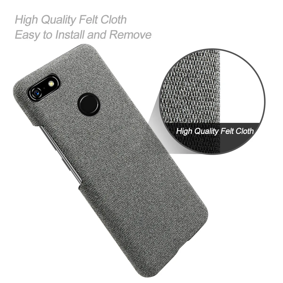 Для Google Pixel 3a XL 4 XL Чехол Ультра задний Жесткий PC тканый противоударный защитный войлочный тканевый чехол для Google Pixel 3a 4