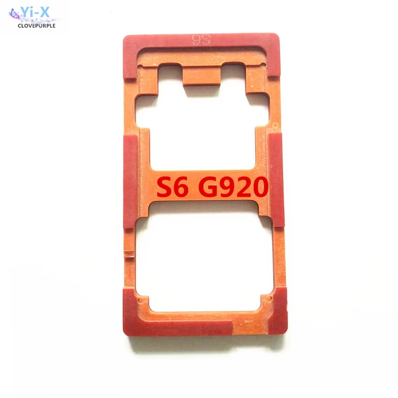1 шт. клейкая форма для ЖК экрана стеклянная держатель Samsung galaxy S3 S4 S5 S6 S7 i9300 i9500 G900