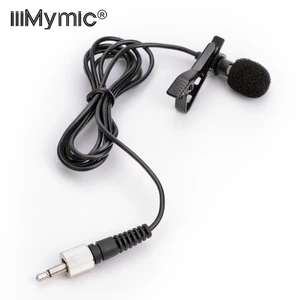 Профессиональный петличный конденсаторный микрофон на лацкан с зажимом для галстука, кардиоидный микрофон для Sennheiser, беспроводной передатчик BodyPack с замком 3,5 мм