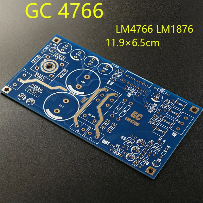 GC LM4766 HIFI двухканальный стерео аудио усилитель мощности плата 2*30 Вт Супер 1875 без радиатора
