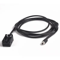 12pin 3 5mm female jack aux adapter radio interface cable mp3 for bmw e85 e86 z4 e83 x3