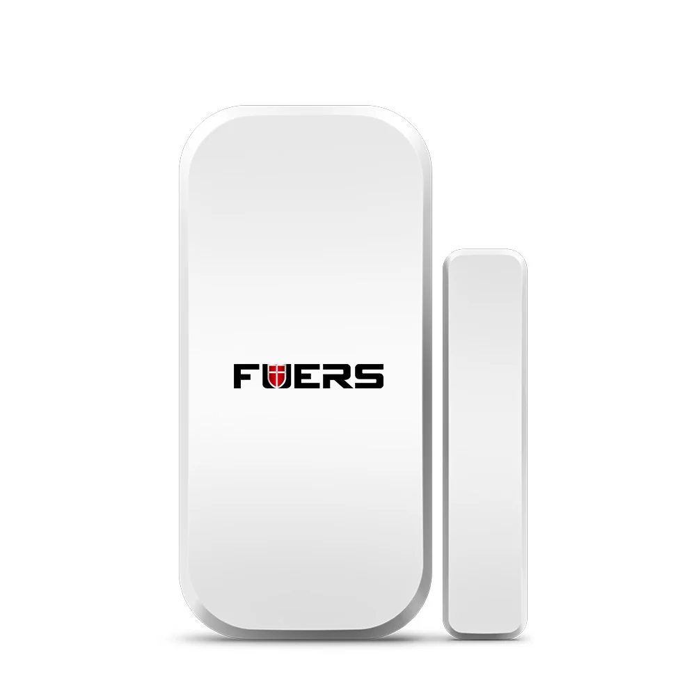 Беспроводной датчик двери FUERS детектор с магнитным контактом 433 МГц домашняя