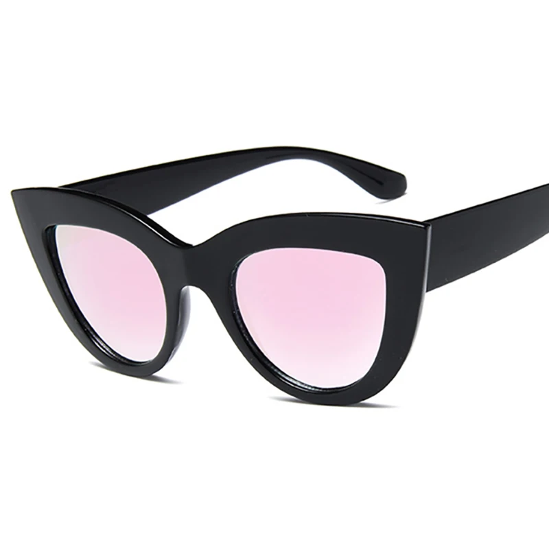 HOKU 2018 Новый Cat Eye Женщины Солнцезащитные очки винтажные пикантные брендовые