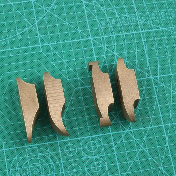 Латунный наручник DIY ручка ножа латунный предохранитель 4 размера дизайн Большой предохранитель