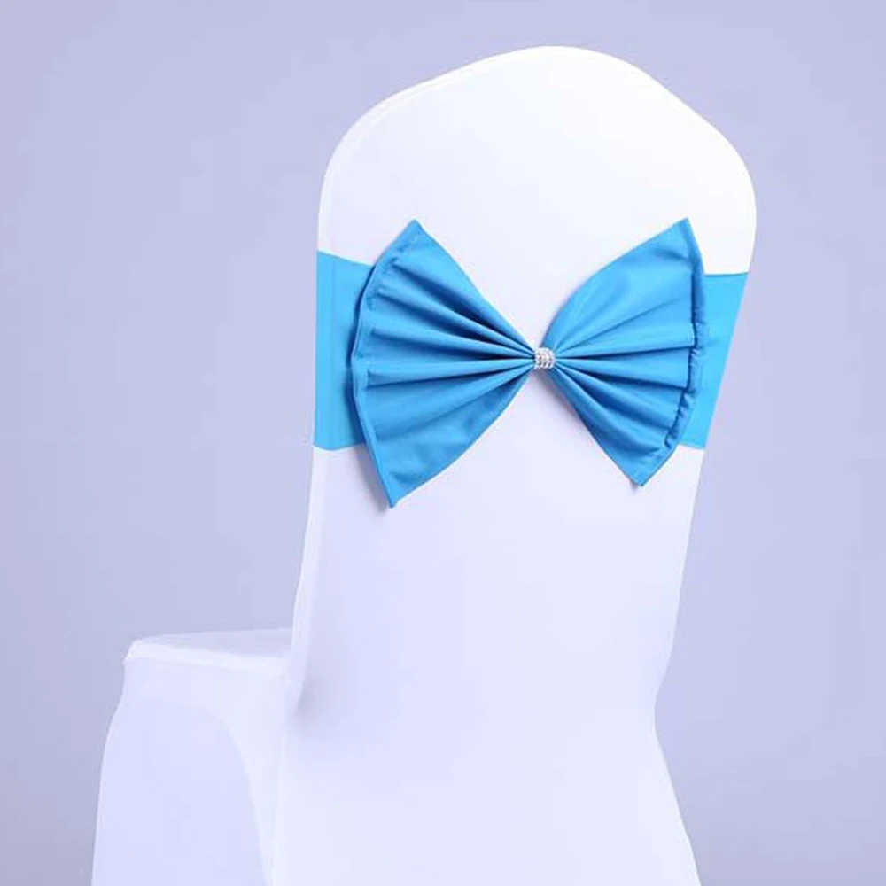 Оптовая продажа 100 шт. украшения для свадьбы вечеринки банкета тканевые ленты