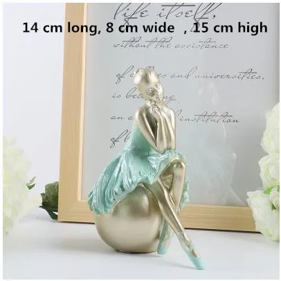 style 26 Красивая балерина девушка ремесла, характер искусства, творческие украшения для дома и офиса, свадебные подарки на день рождения - Цвет: style 26