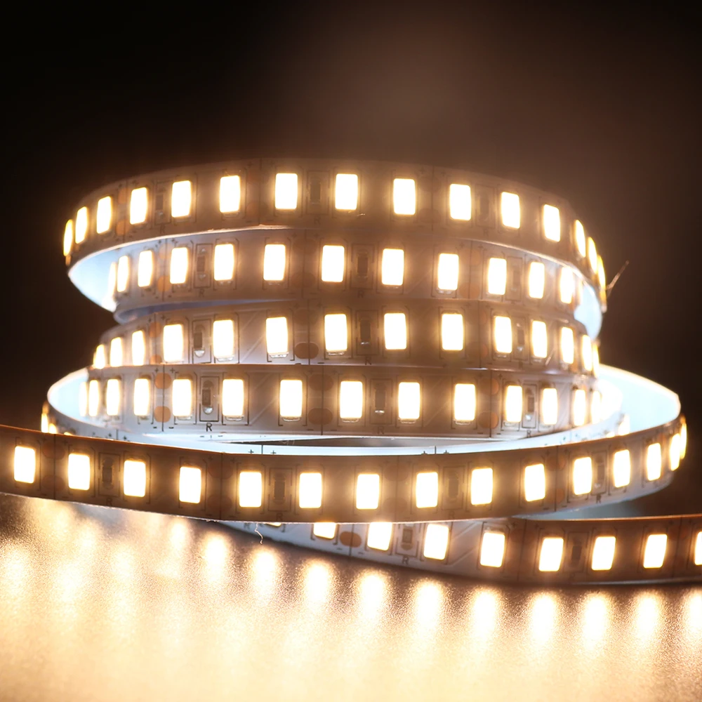 120led/m LED Strip 12V 5730 with DC Connector Flex Light for Counter Cabinet White/ Naturel White 50CM 1M 2M 3M 4M 5M | Лампы и