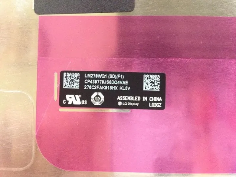 ЖК-экран Для iMac A1419 27 дюймов MD095/096 ME088/089 LM270WQ1 (SD)(F1) SDF2 661-7169 2012 2013 Ann 2k | Компьютеры и