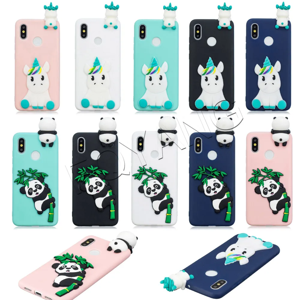 Мягкий силиконовый чехол FQYANG с милым мультяшным единорогом для XIAOMI F1 S2 8 5X 6X REDMI NOTE5