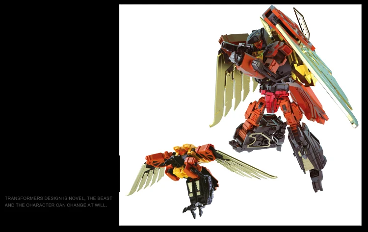 JinBao трансформация фигурки G1 MMC Predaking Feral Rex Predacons 6в1 негабаритных Обновление издание робот розничная boxToys