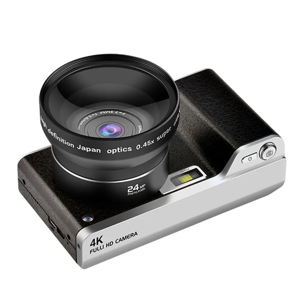 Новая цифровая камера 4 0 дюймов ips сенсорный экран Full HD 24MP разрешение 8X цифровой