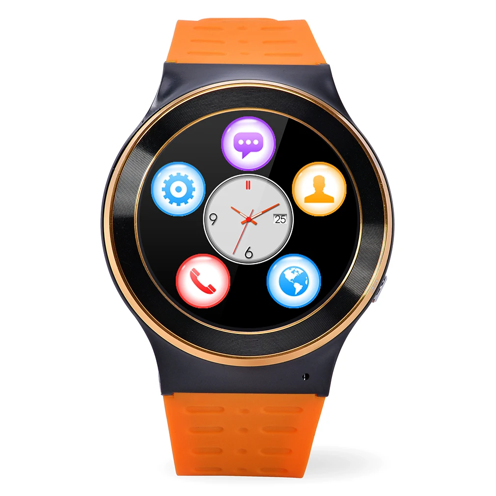 S99 GSM 3G Quad Core Android&ampIOS Smart Watch With 5.0 MP Camera GPS WiFi Bluetooth Phone V4.0 Pedometer Heart RateBracelet | Наручные