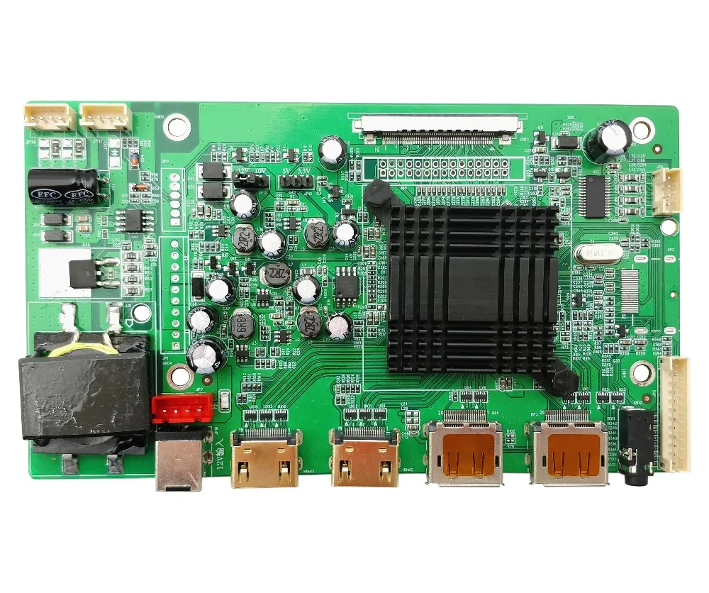 Плата контроллера 4K LCD поддерживает ЖК панель разрешения UHD с интерфейсом сигнала