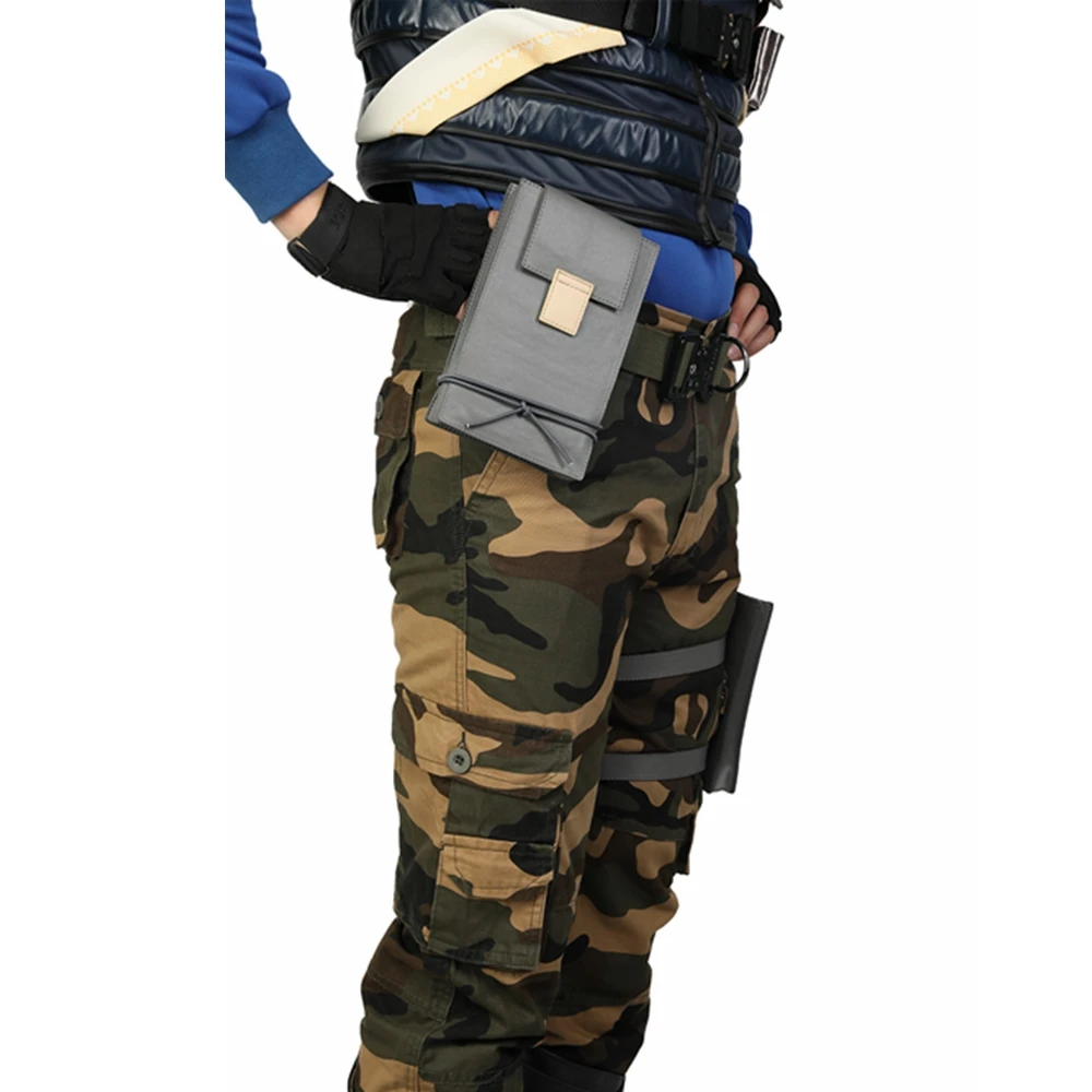 Черная пантера Эрик Killmonger ремень и кобура ножны Косплэй костюм реквизит Набор