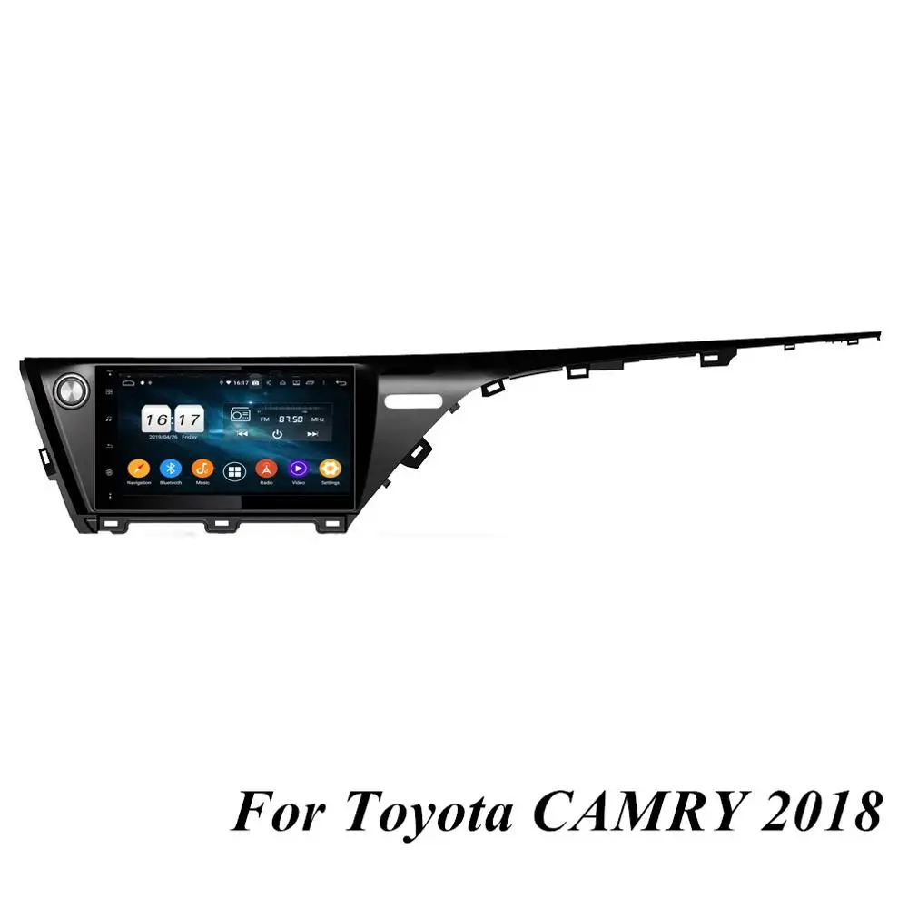 

DSP 4 Гб + 128 ГБ PX6 10,1 "Android 10 автомобильный DVD GPS головное устройство для Toyota Camry 2018-2020 стерео радио GPS Bluetooth Wi-Fi легкое подключение