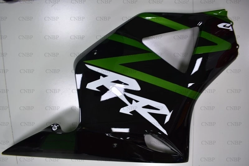 CBR 954RR 2003 Пластиковые обтекатели для Honda Cbr954RR 2002 - Зеленые Черные 03 | Автомобили и