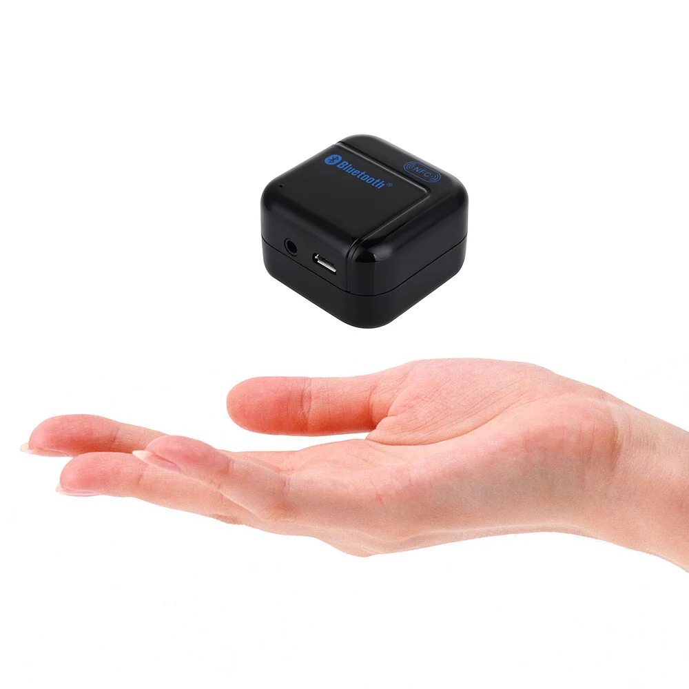 Nfc включен беспроводной AD2P bluetooth-приемником музыка приемник адаптер ключ с 3.5 мм