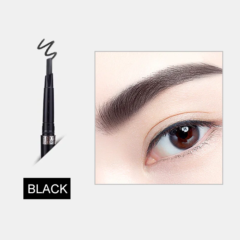 MODELONES EyeBrow Pencil Cosmetics Natural Long Lasting Paint Tattoo Waterproof Black Brown Eyebrow Makeup | Красота и здоровье