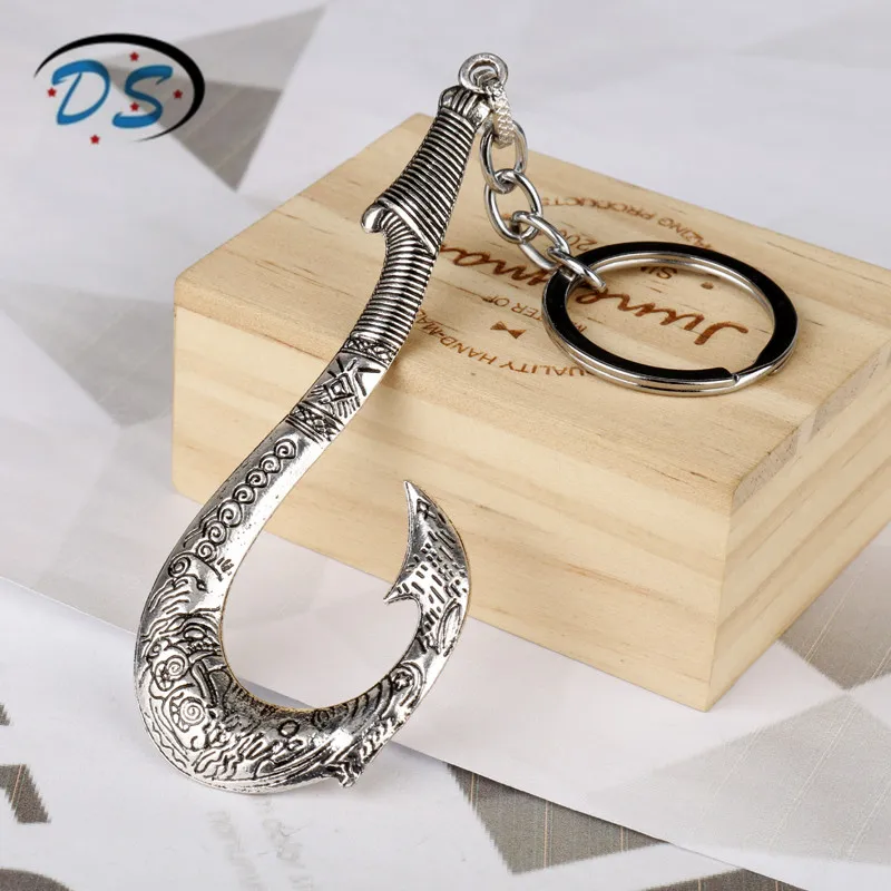 Cartoon Anime Jewelry Fishing Hook Pendants Keychain Tuna Keyrings Key Chains chaveiro llaveros | Украшения и аксессуары