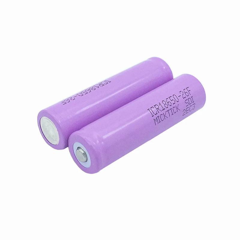 4PCS 3.7V 2600mAh 18650 BCR MICKTICK Battery batteries batteria lithium Li Ion Rechargeable Capacity T6 Flashlight | Электроника
