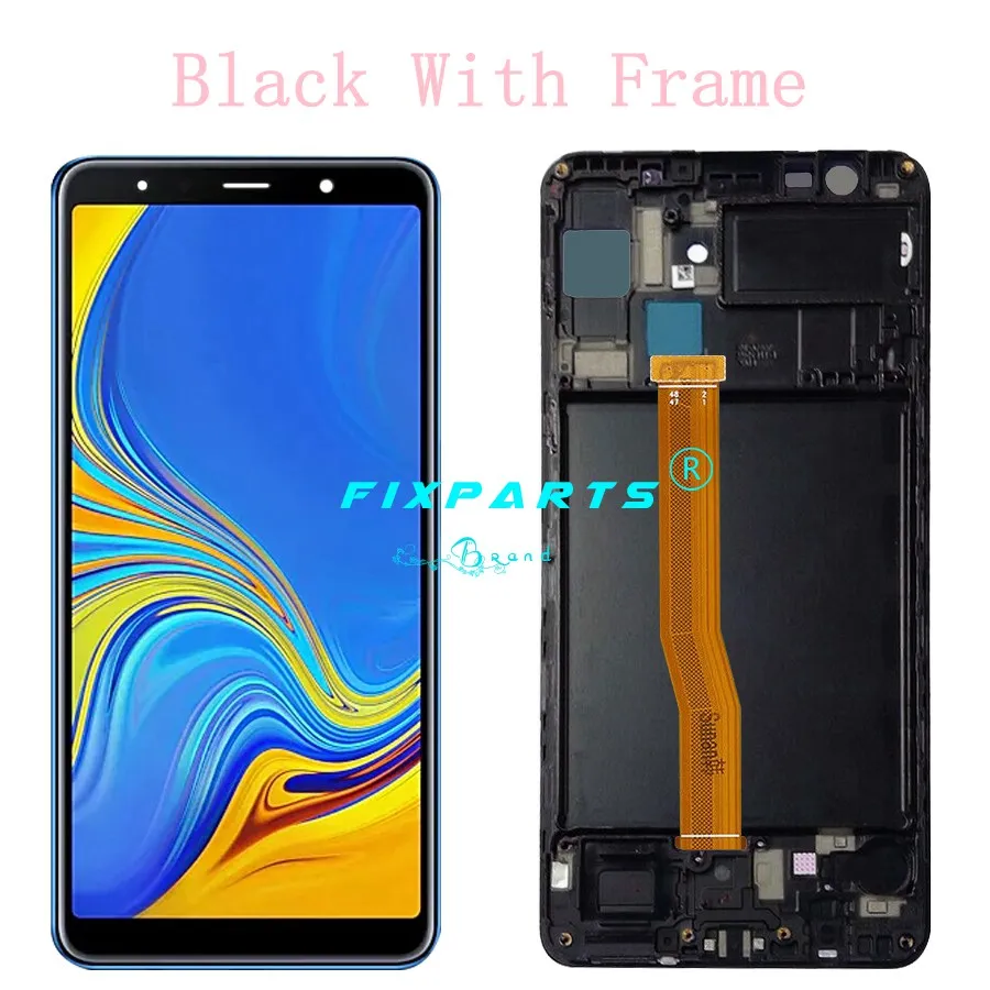 6 0 &quotдля SAMSUNG GALAXY A7 2018 LCD A750 A750F SM дисплей сенсорный экран дигитайзер сборка Замена