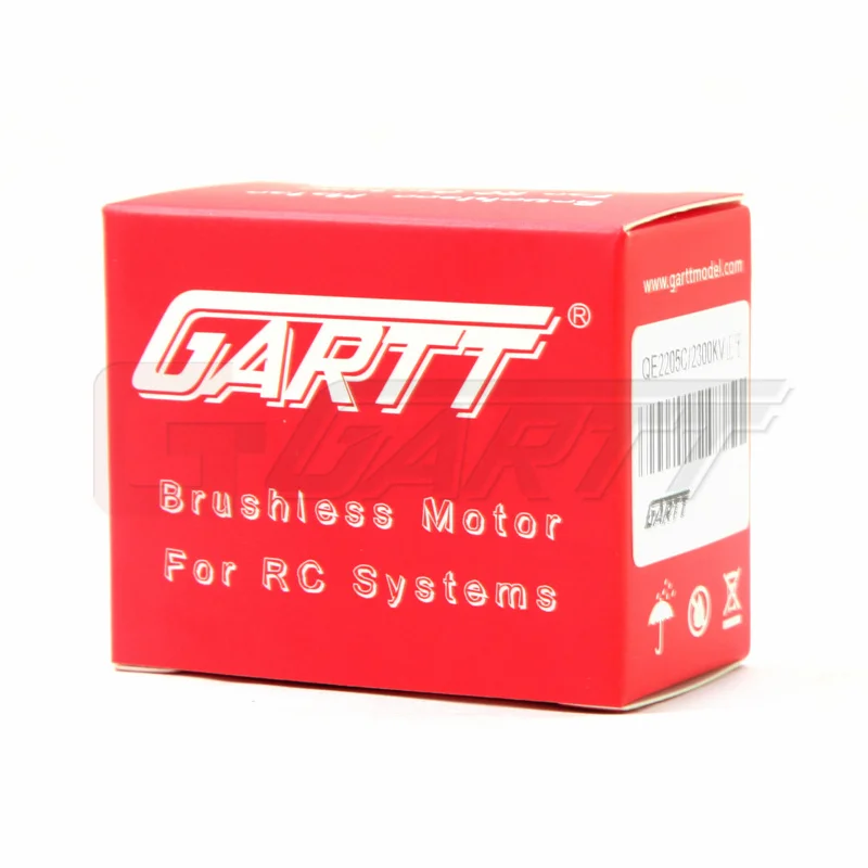 Бесщеточный гоночный двигатель GARTT QE 2205 C 2300KV CW/CCW для квадрокоптера QAV FPV RC 210 250 zmr 300