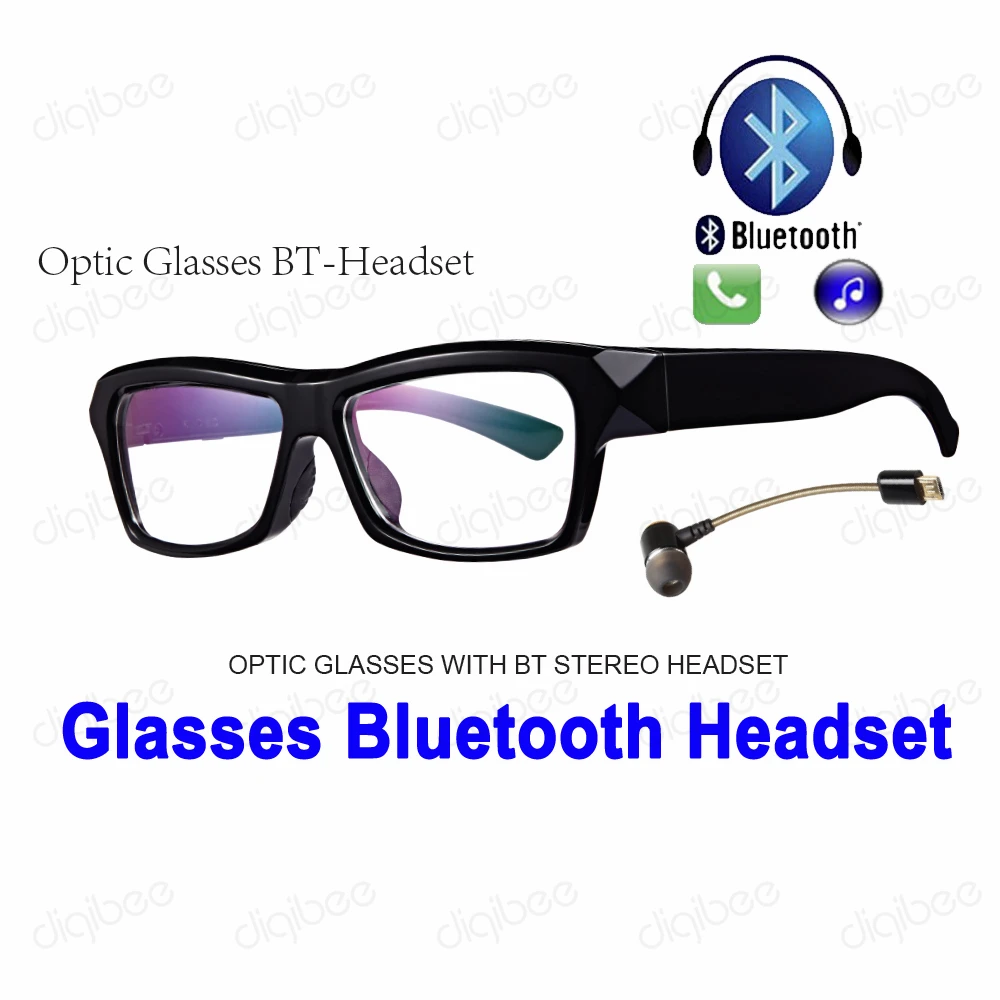 Крутая оправа TR90 оптические очки Bluetooth гарнитура наушники вкладыши с микрофоном