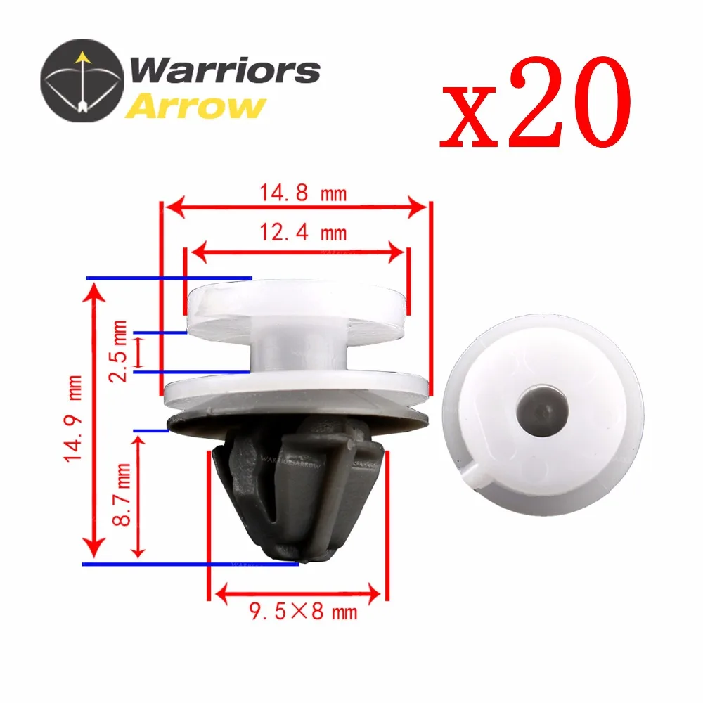 07130702516 для MINI Cooper R50 R52 R53 2002-на 20 шт. зажимы переднего и внешнего колеса | Автомобили