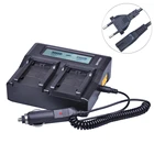 Быстрое зарядное устройство с двойным цифровым ЖК-дисплеем для SONY NP-FZ100 FZ100, аккумулятор NP-FZ100 A7 R III A7RIII a7r3 A9 A7RM3