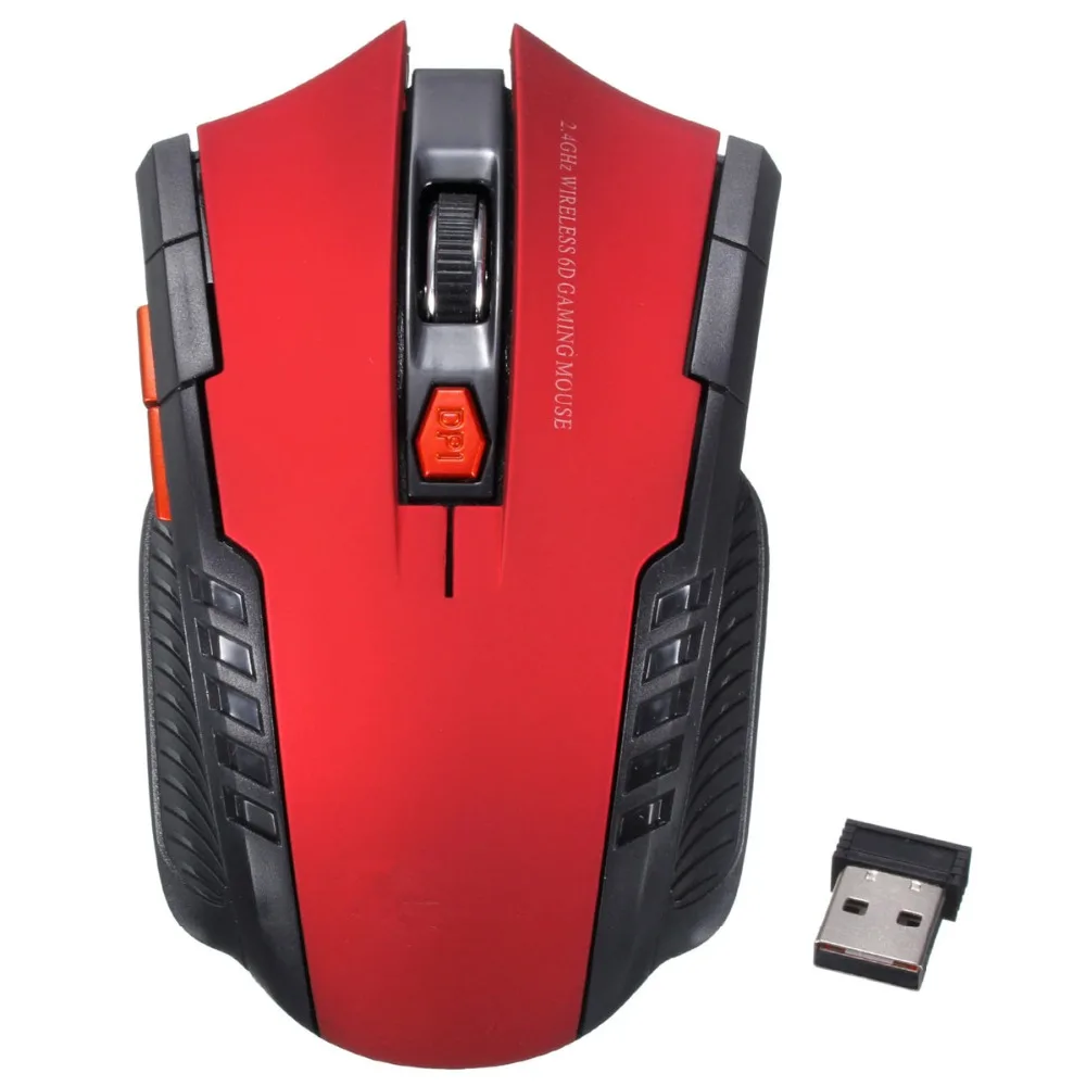Новый ГОРЯЧИЙ 2.4 ГГц Мини Портативный Беспроводной Мыши USB Оптическая 2000
