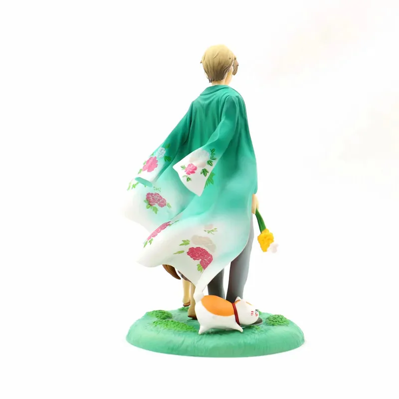 

Anime Natsume Yuujinchou Natsume Takashi Little Fox PVC Action Figure Collectible Model doll toy 17cm